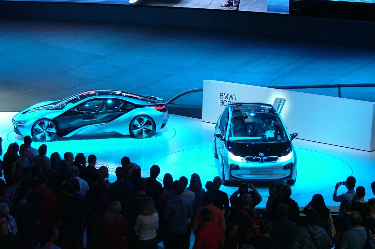 BMW Konzeptfahrzeuge i3 und i8