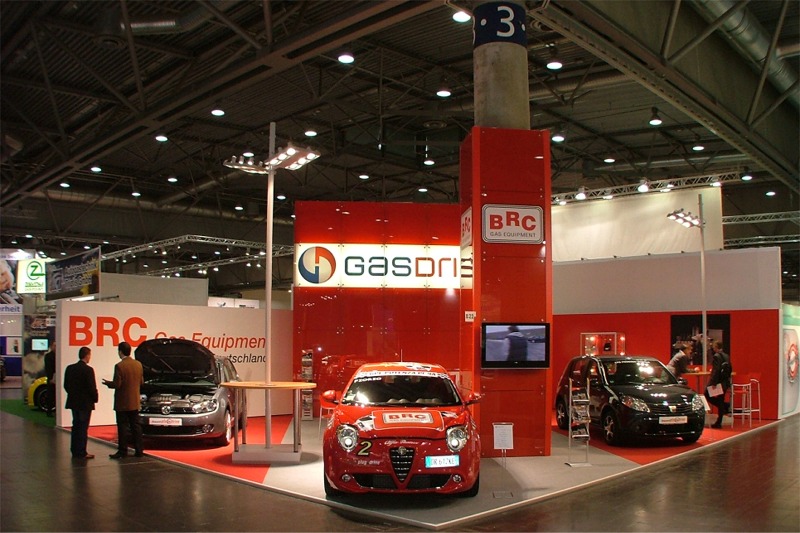 Gasdrive Messestand