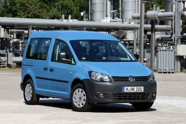 Mit seinem bivalenten Antrieb senkt der neue Caddy BiFuel Verbrauch und Emissionen.