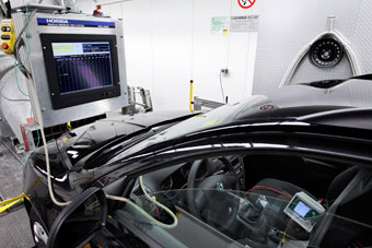 ADAC EcoTest Prüfstand
